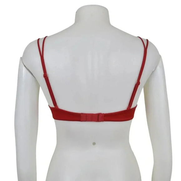 Victoria's Secret Very Sexy Push Up Bra Red Underwire Size 34B - Picture 4 of 7